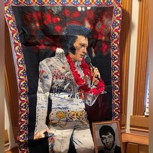 Elvis Tapestry Only